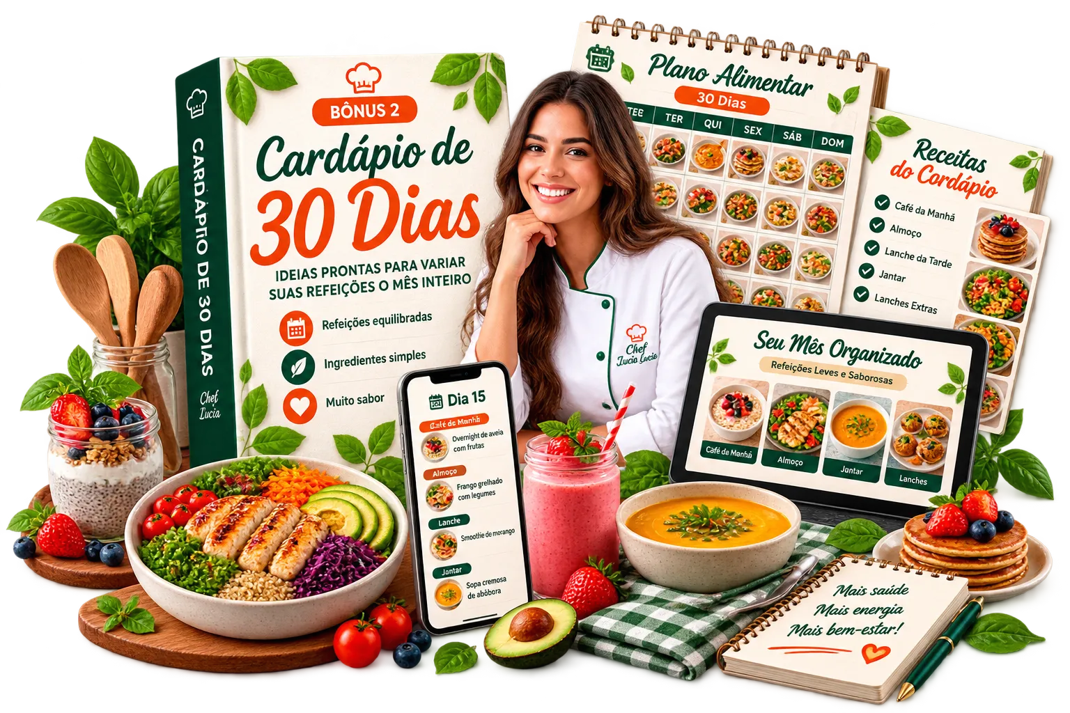 Cardápio de 30 Dias